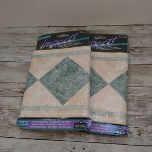 Imperial Impact Wall Paper Herbal Garden Print  6.75" x 5 yd Self Adhesive Board